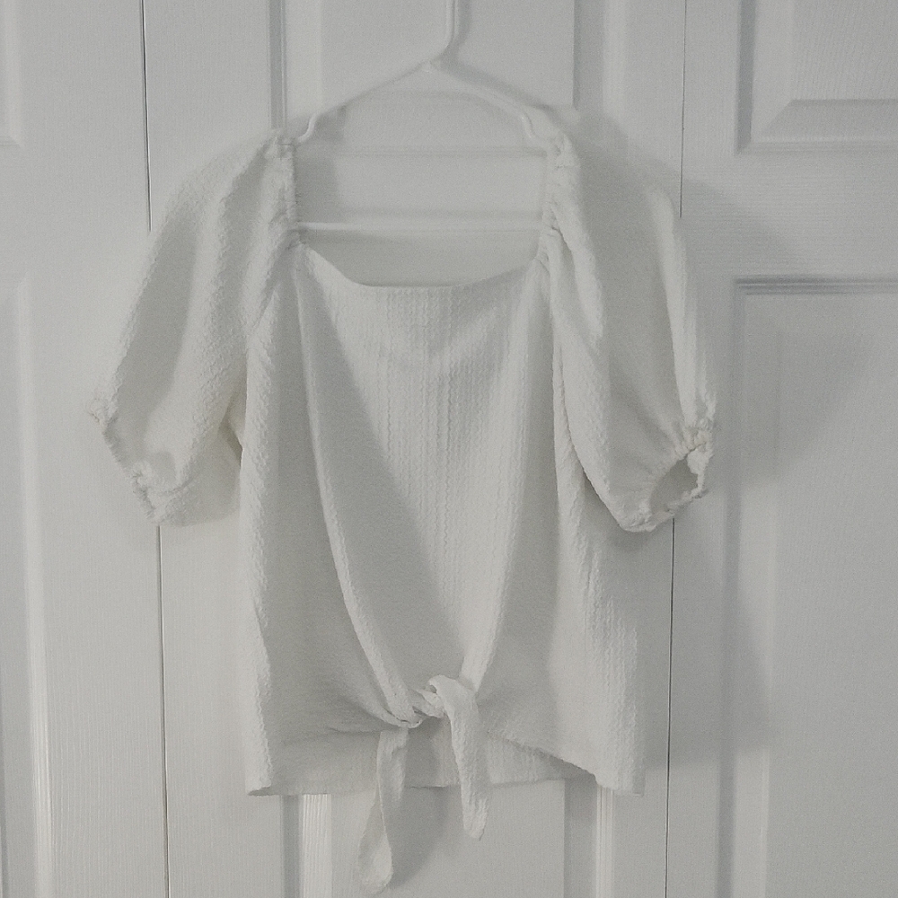 Elegant White Women's Top
